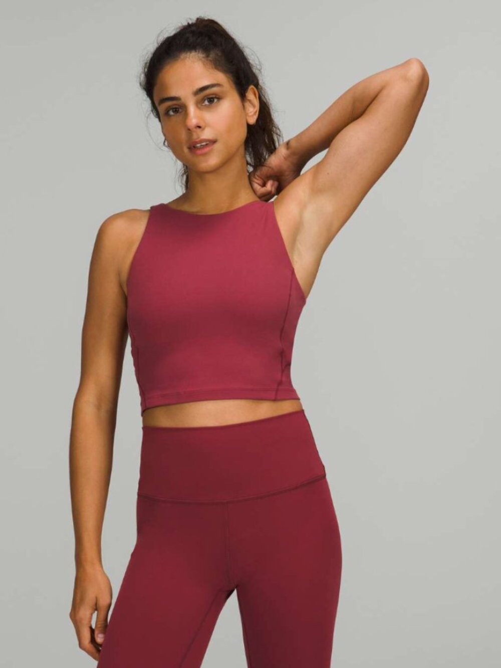 Lululemon Align High-Neck Tank in Mulled Wine size 4